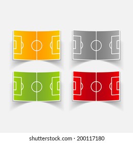 realistic design element: playing field