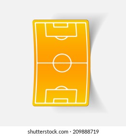 realistic design element: playing field