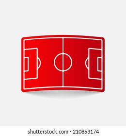 realistic design element: playing field
