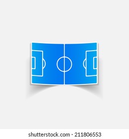 realistic design element: playing field