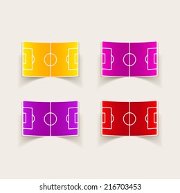 realistic design element: playing field