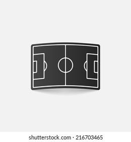 realistic design element: playing field