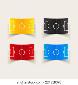 realistic design element: playing field