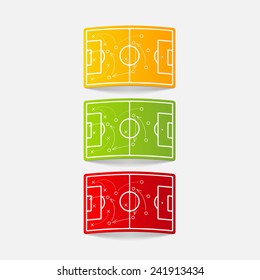 realistic design element: playing field