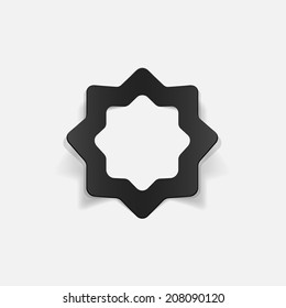 realistic design element: ramadan