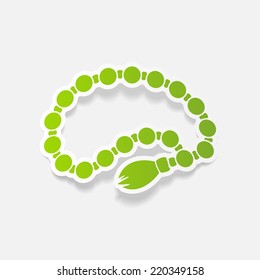 realistic design element: rosary