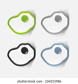 realistic design element: scrambled