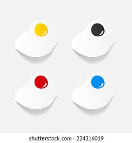 realistic design element: scrambled