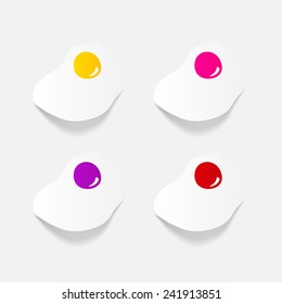 realistic design element: scrambled