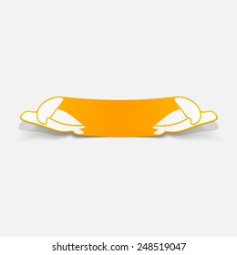 realistic design element: sea turtle