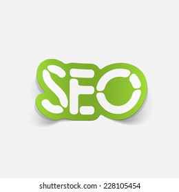realistic design element: SEO