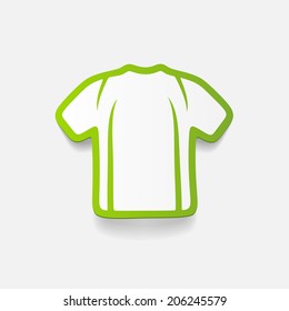 realistic design element: shirt