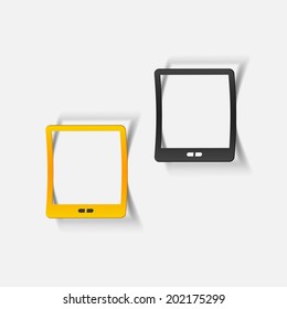 realistic design element: smartphone