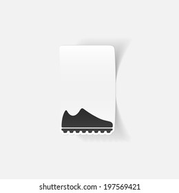 realistic design element: sneakers