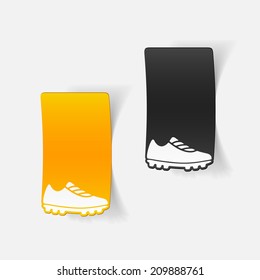realistic design element: sneakers
