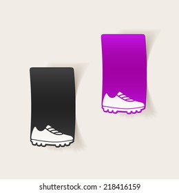 realistic design element: sneakers