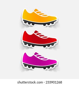 realistic design element: sneakers
