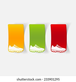 realistic design element: sneakers