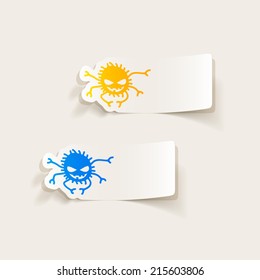 realistic design element: spider