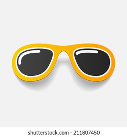 realistic design element: sunglasses
