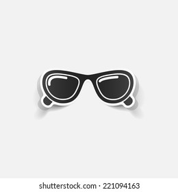 realistic design element: sunglasses