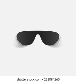 realistic design element: sunglasses