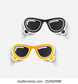 realistic design element: sunglasses