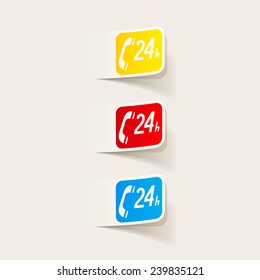 realistic design element: support service