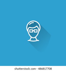 Realistic design element. teacher icon