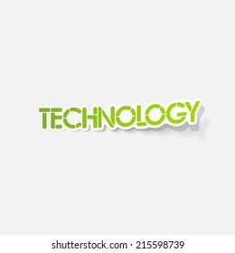 realistic design element: technology - Shutterstock ID 215598739