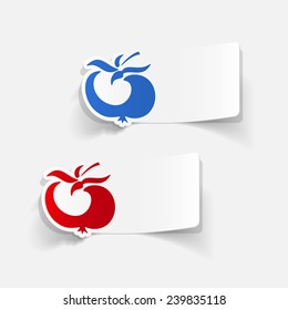 realistic design element: tomato