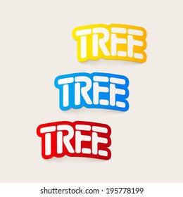 realistic design element: tree