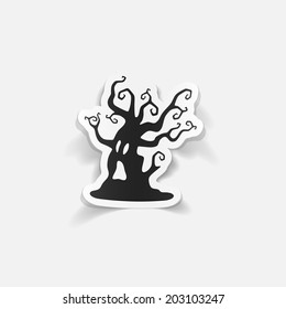 realistic design element: tree