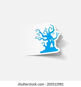 realistic design element: tree