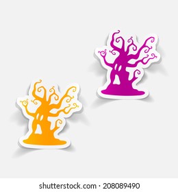 realistic design element: tree