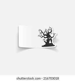 realistic design element: tree