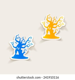 realistic design element: tree