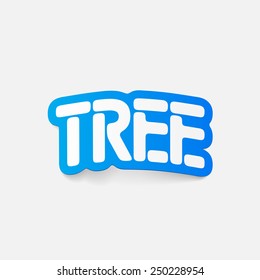 realistic design element: tree