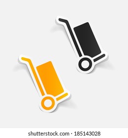 realistic design element: trolley