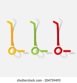 realistic design element: trolley