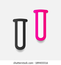 realistic design element: tube
