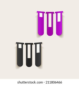 realistic design element: tube