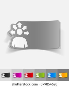 realistic design element. versatile idea