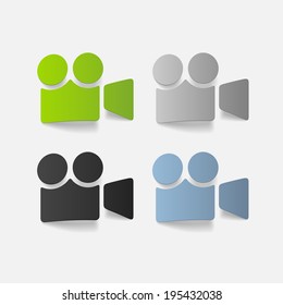 realistic design element: video