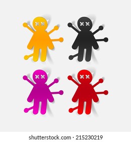 realistic design element: voodoo Doll