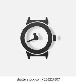 realistic design element: watch