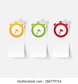 realistic design element: watch