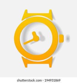 realistic design element: watch
