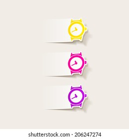 realistic design element: watch