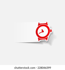 realistic design element: watch